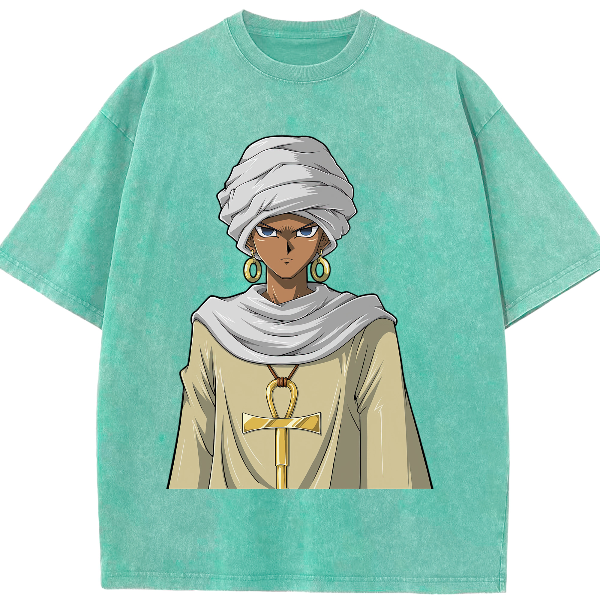（画像用） 遊☆戯☆王 Yu-Gi-Oh! 綿100% ヴィンテージ風 半袖Tシャツ（フロントプリント）